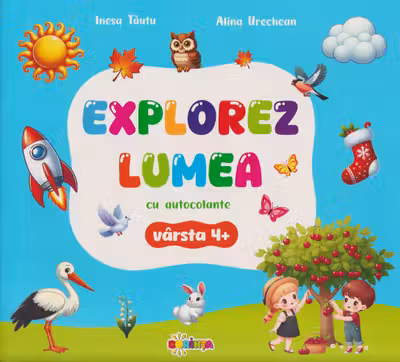 Explorez lumea cu autocolante 4+