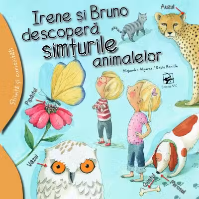 Irene si Bruno descopera simturile animalelor