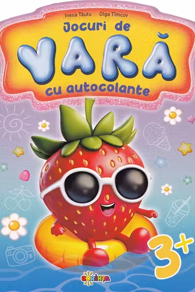 Jocuri de Vara cu autocolante. 3+