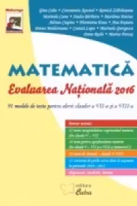 Evaluare nationala 2016 Matematica