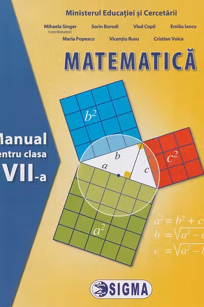 Matematică - Clasa 7 - Manual