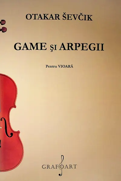 Game si arpegii pentru vioara