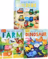 My First Touch and Feel Sound Book Collection 3 Book Set By Little Tiger Gareth Lucas