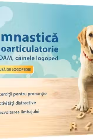 Gimnastică fonoarticulatorie cu Adam, câinele logoped