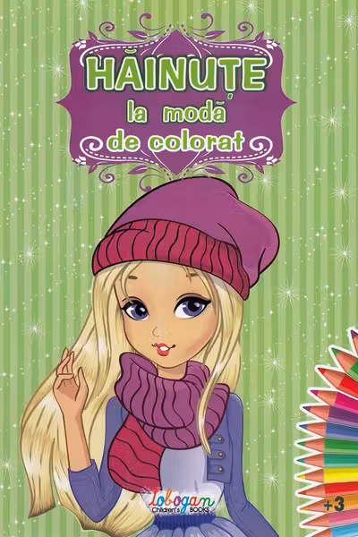 Hăinuțe la modă de colorat