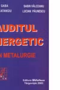 Auditul energetic in metalurgie