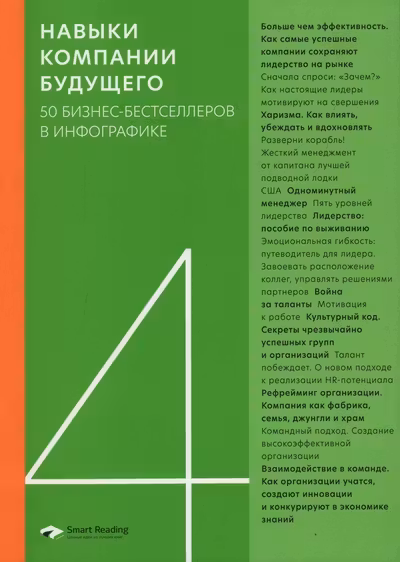 Навыки компании будущего. 50 бизнес-бестселлеров в инфографике