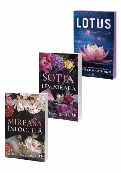 Pachet Mireasa inlocuita + Sotia temporara + LOTUS. Set 3 carti