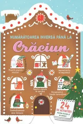 Numaratoarea inversa pana la Craciun (Usborne)