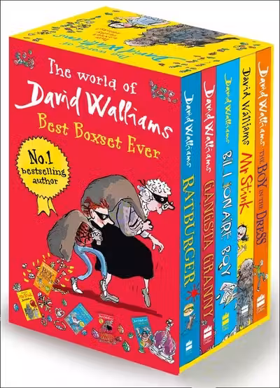 David Walliams Series 1 - Best Boxset Ever 5 Books Collection Set