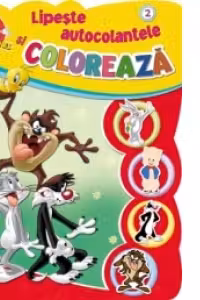 Lipeste autocolantele si coloreaza 2
