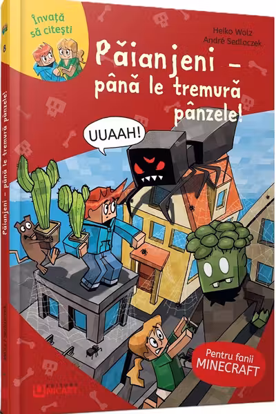 Minecraft. Păianjeni. Până le tremura frunzele!