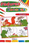Pădurea de colorat 3-5 ani