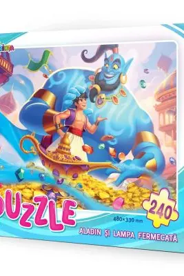 Puzzle 240 piese. Aladin si lampa fermecata