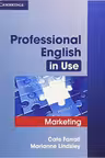 Professional English in Use Marketing with Answers - Cate Farrall, Marianne Lindsley