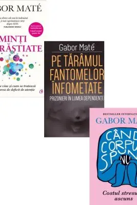 Pachet 3 volume Despre Stres, Dependente si Tulburari si deficit de atentie