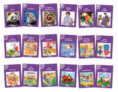 Core Purple Readers Complete Set (18 Books)