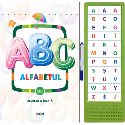 Asculta si invata. ABC Alfabetul.