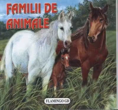 Familii de animale - pliant cartonat