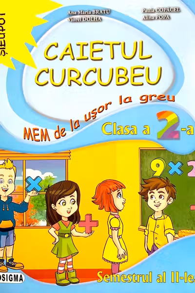 Caietul Curcubeu MEM - Clasa 2 Sem.2