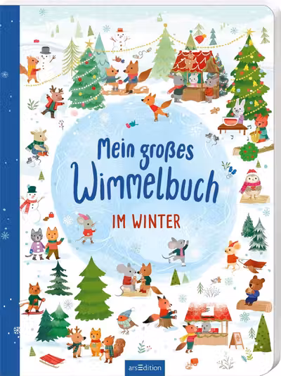 Mein grosses Wimmelbuch - Im Winter