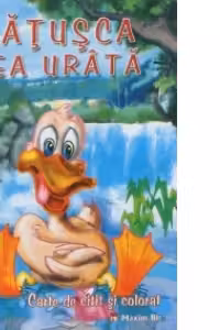 Ratusca cea urata (carte de citit si colorat) (format A4)