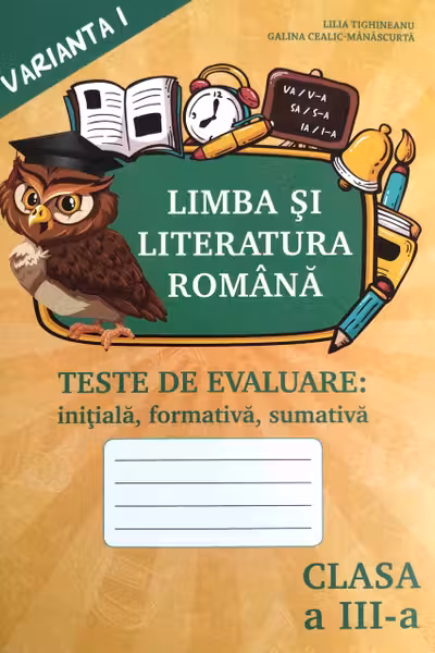 Limba romana cl.3 Teste de evaluare v.1