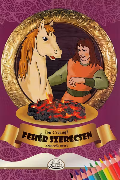 Fehér szerecsen. Színezős mese