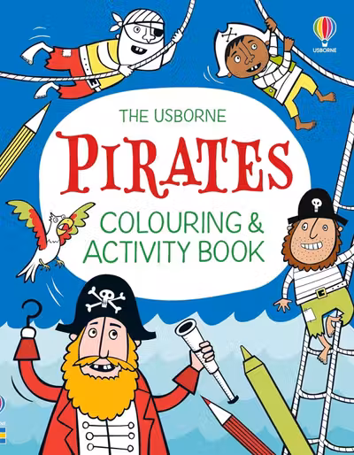 Pirates - Colouring and Activity Book