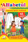 Coloreaza lipeste-Alfabetul