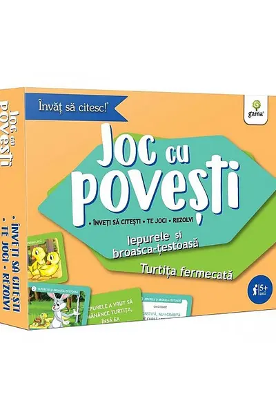 Iepurele si broasca-testoasa. Turtita fermecata