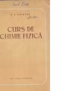 Curs de chimie fizica