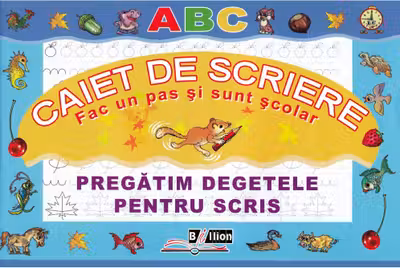 Pregatim degetele pentru scris. Caiet de scriere