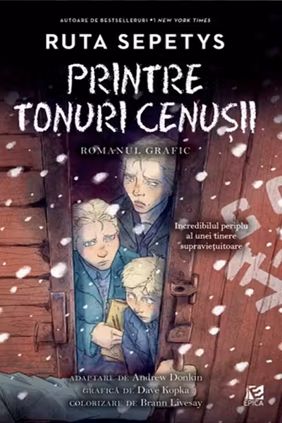 Printre tonuri cenusii. Roman grafic