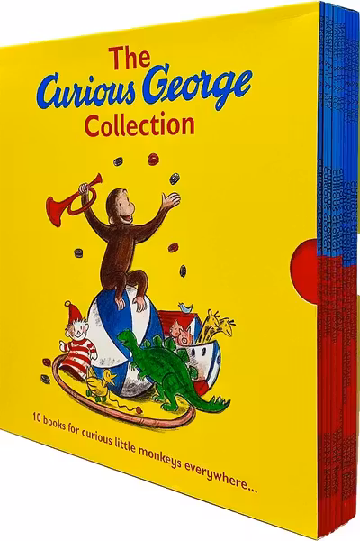 The Curious George Collection Series 10 Books Box Set F