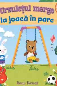 Ursuletul merge la joaca in parc