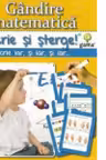 Gandire matematica 5-6 ani - Scrie si sterge