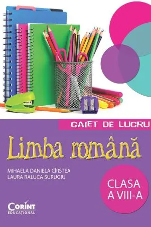 Limba română - Clasa 8 - Caiet de lucru