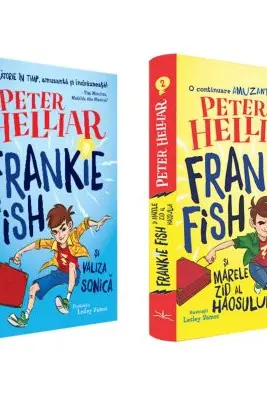Pachet format din 2 titluri Frankie Fish si valiza sonica, Marele zid al haosului