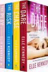 Elle Kennedy Briar U Series Collection 4 Books Set (The Chase The Risk The Play The Dare)