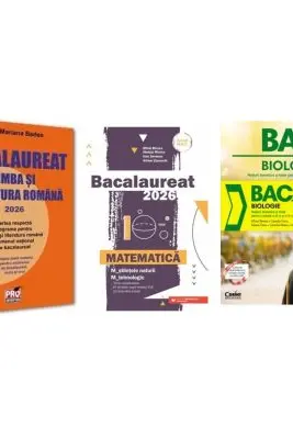 Pachet Bacalaureat 2026. Limba si literatura romana, Matematica M-stiintele-naturii si M-tehnologic si Biologie. Notiuni teoretice si teste pentru clasele 9-10 - Mariana Badea, Mihai Monea, Silvia Olteanu