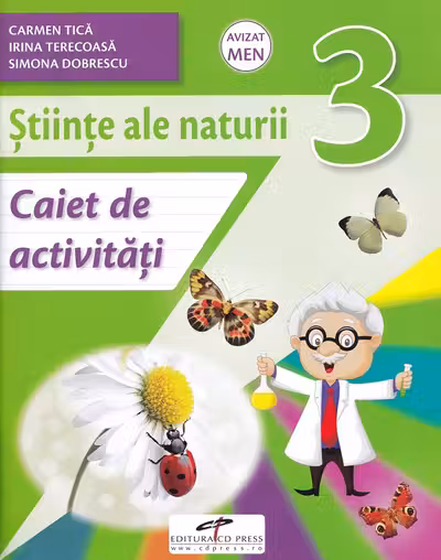 Științe ale naturii - Clasa 3 - Caiet de activități
