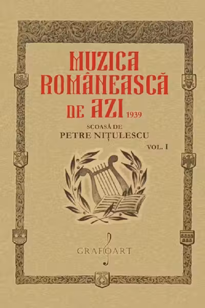 Muzica românească de azi 1939 Vol.1