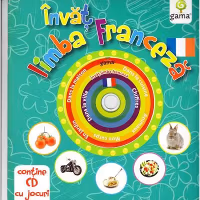 Invat limba franceza +CD cu jocuri