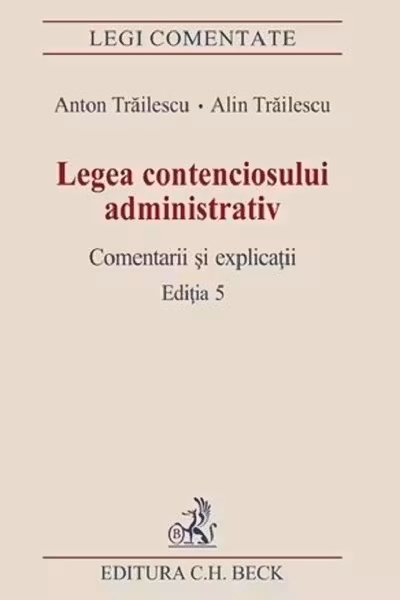 Legea contenciosului administrativ Ed.5