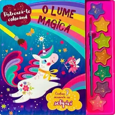 Picteaza-te colorand O lume magica
