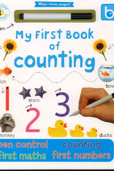 My First Book Of Counting Pen control Counting First Maths First Numbers