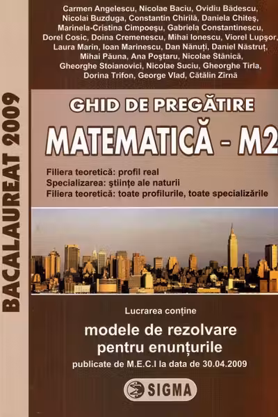 Ghid de pregatire pentru Bacalaureat la Matematica M2