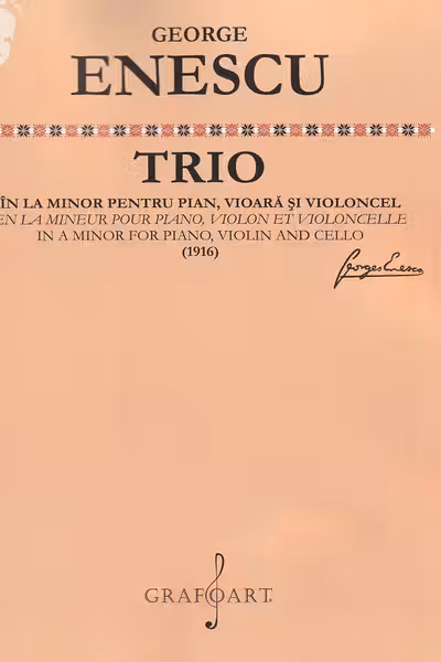 Trio in La minor pentru pian, vioara si violoncel