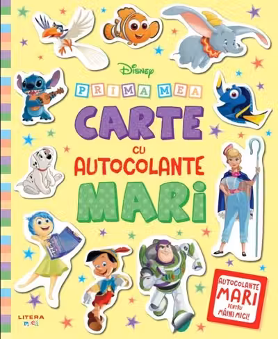 DISNEY. PRIMA MEA CARTE CU AUTOCOLANTE MARI